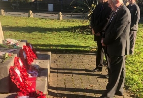 Remembrance-Sunday-Cllr-D-Baum-Cllr-N-Joseph-2021